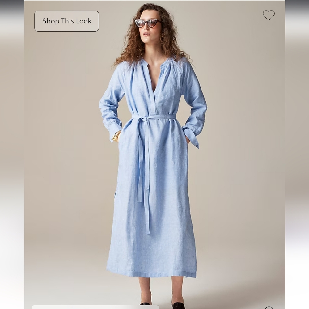J.Crew Cabana Linen Dress